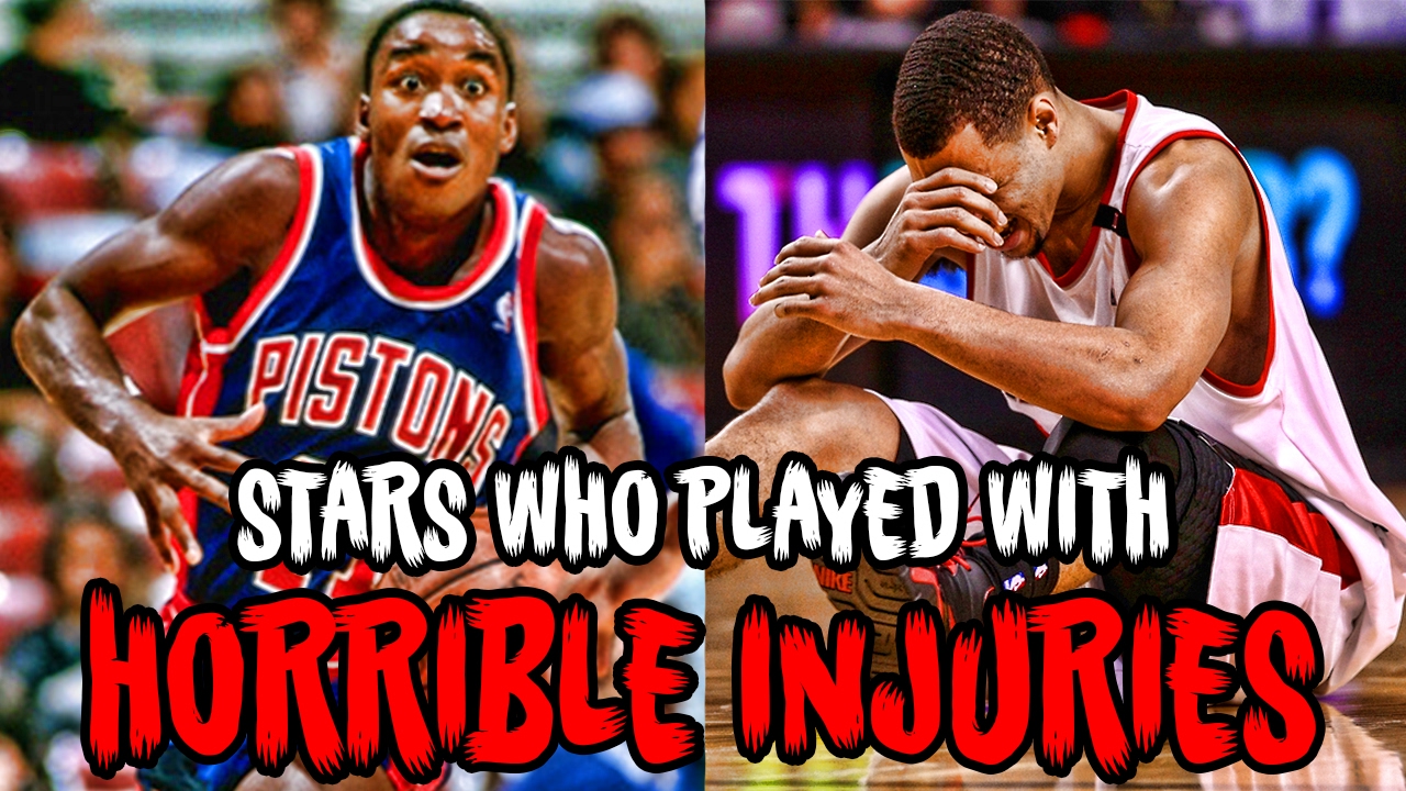 5 NBA Stars Who Played Through HORRIBLE Injuries YouTube