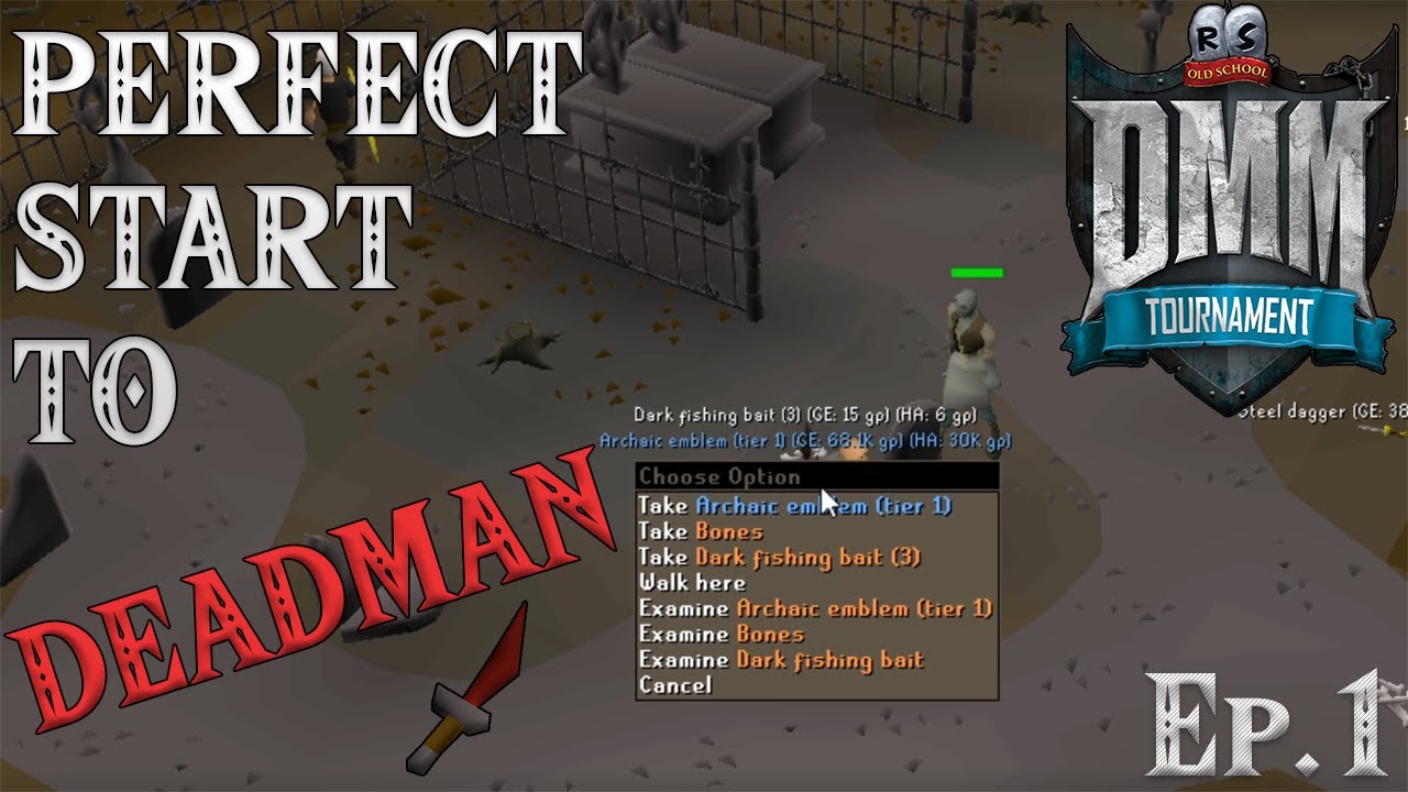 [OSRS] - Deadman Mode Progress #1