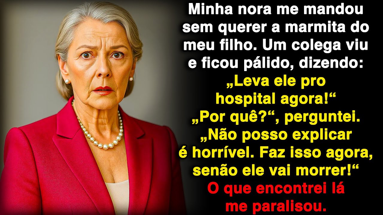 Minha nora me enviou por engano a lancheira do meu filho… O que encontrei me deixou congelada!