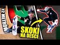 EKSTREMALNY ZJAZD na DESKOROLCE z OGROMNEJ SKOCZNI! (gość. DeeJayPallaside)