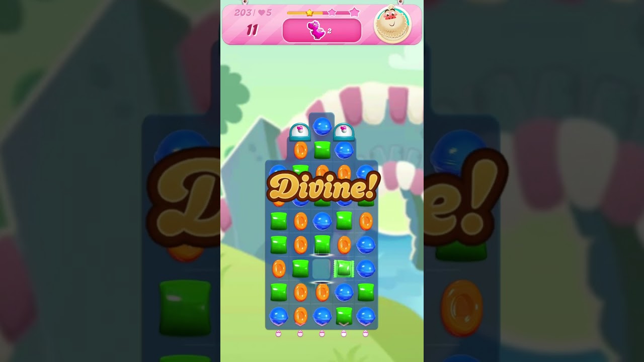 candyページ Candy Crush Saga Level 203 No Bossters Gameplay - YouTube