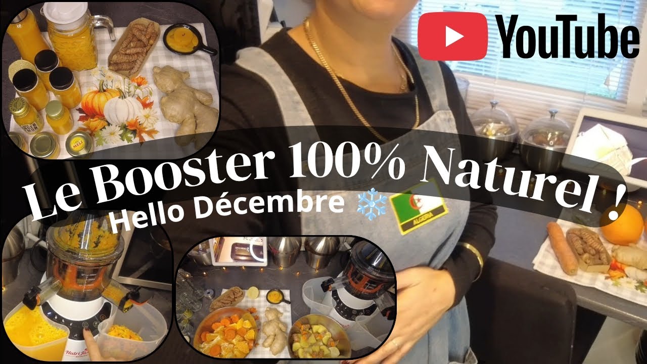 Shots Énergétiques Maison Citron+Gingembre+Curcuma Le Booster 100% Naturel 🎁le CONCOURS A commencé🎉