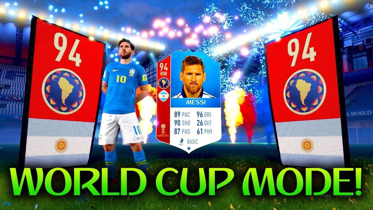 World Cup Messi In A Pack Fut 18 World Cup Pack Opening Youtube