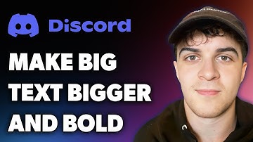 How to Make Big Text in Discord Make Text Bigger and Bold in Discord (Full 2024 Guide)