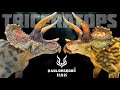 NEW FAVORITE!! Haolonggood Triceratops Review!!! Both versions!!!