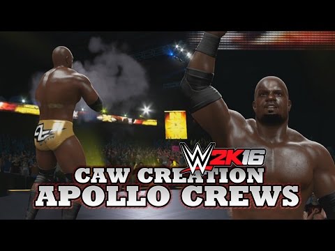 WWE2k16 | Caw Creation - Apollo Crews