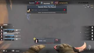 ELEAGUE: Gambit Mou Wipes Out CompLexity | CS:GO GAMEPLAY HIGHLIGHT