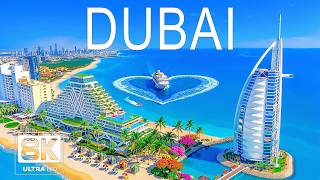 [8K] Dubai 🇦🇪 City of the Future, Billionaire Skyline | Burj Khalifa, Palm Jumeirah UHD