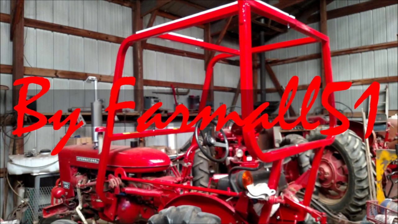 Ih Rops 79 IH 140 R.O.P.S Restoration part 2 - YouTube