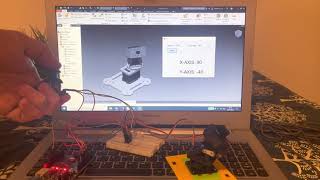 Robotic Arm. Autodesk Inventor model control by Arduino. Using Windows Forms C#. Source code.