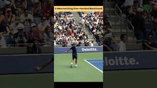 Mesmerizing One-Handed Backhand - YouTube