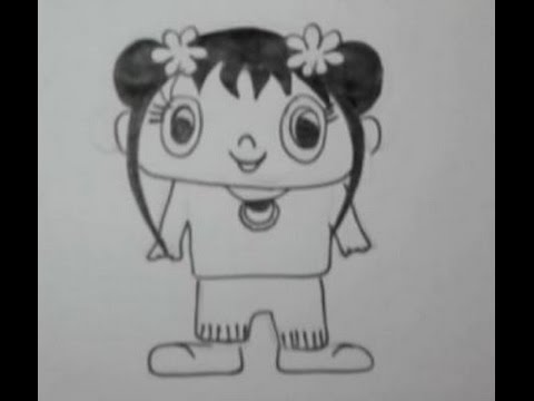 How to Draw a Pretty Girl Cartoon (Step by Step) + Easy Drawing .