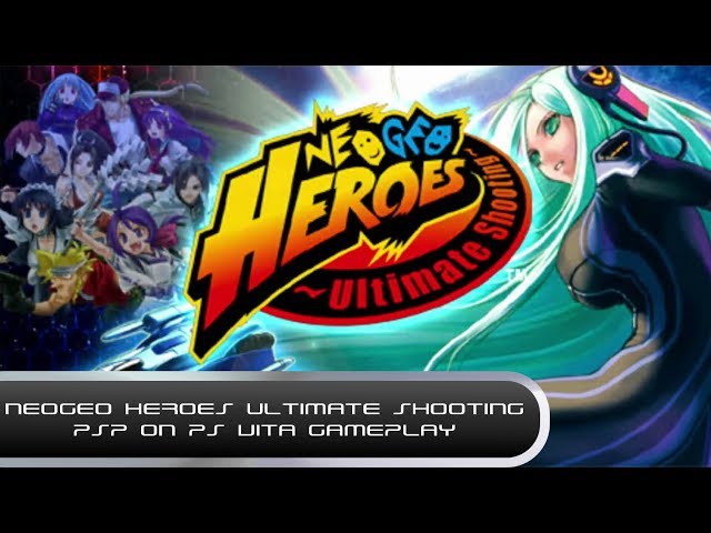 NeoGeo Heroes Ultimate Shooting (PSP on PS Vita Gameplay) - YouTube