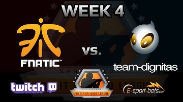 CS:GO - Fnatic vs. Dignitas (FACEIT Spring League 2014 - WEEK 4)