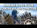 Ranking ALL 10 Alton Towers Roller Coasters