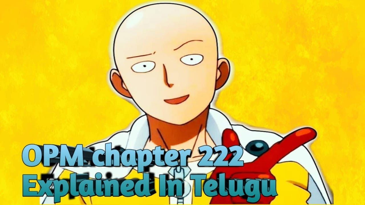 OPM Chapter 222 Explained In Telugu / Anime Wood