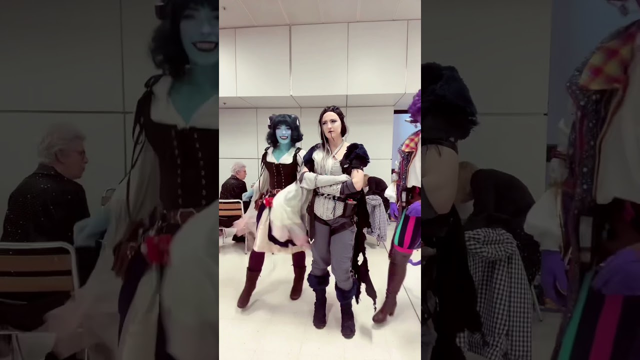 ✨THE MIGHT NEIN✨ at MCM Birmingham 👀 debut of our new upgraded Molly and Yasha cosplays ft Jester😍