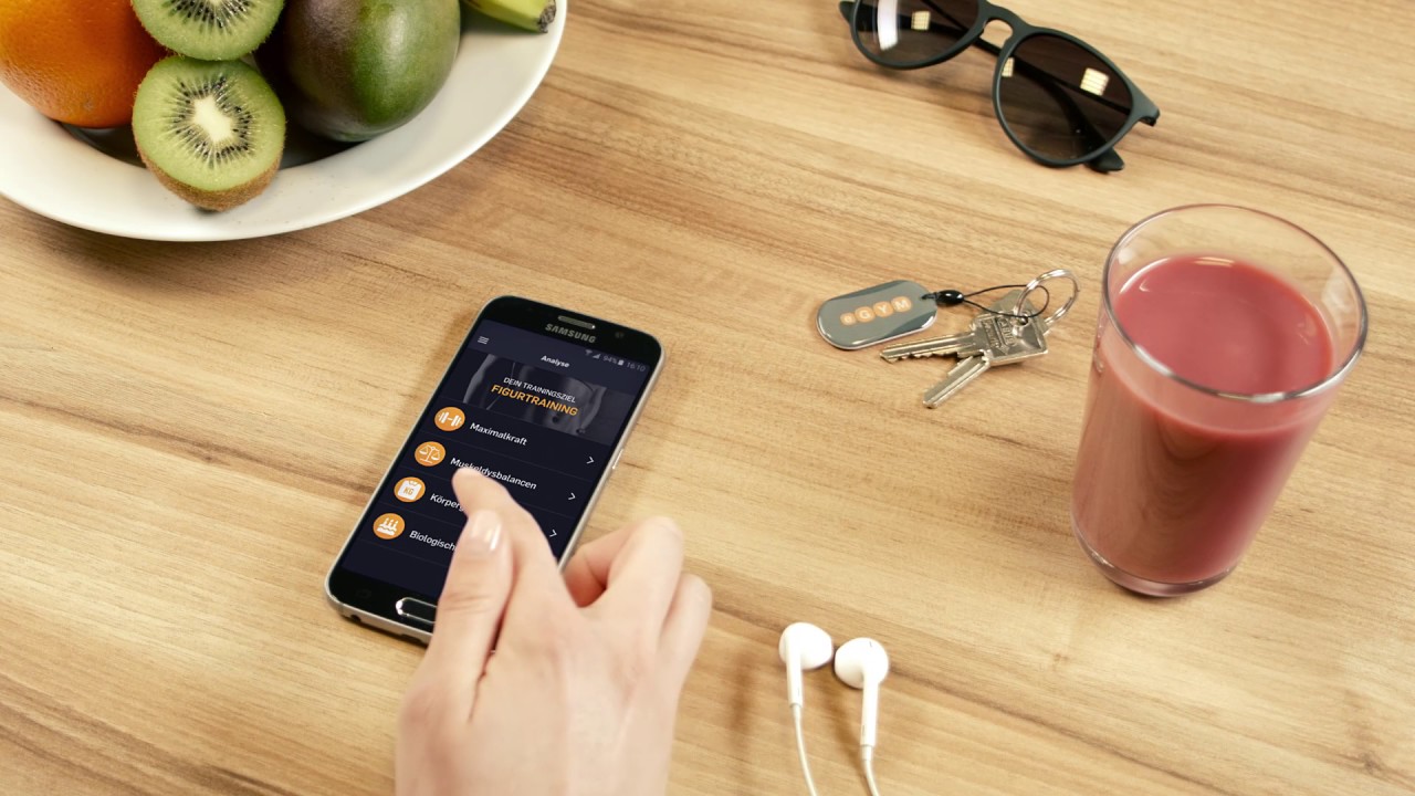 eGym Fitness App Biologisches Alter