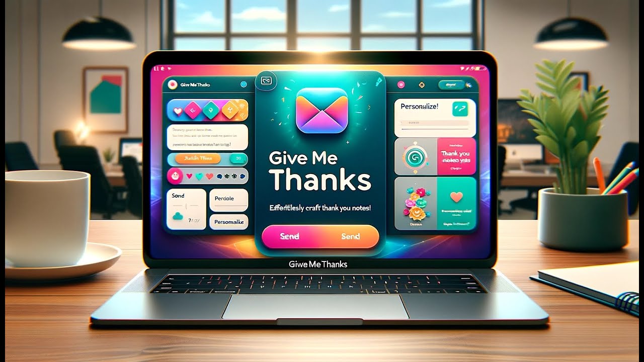 Notemaker GiveMeThanks NoteMaker Demo - YouTube