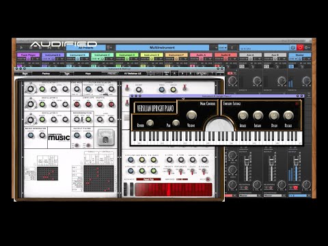 Audified inTone 2 - Basic Virtual Instruments Operations