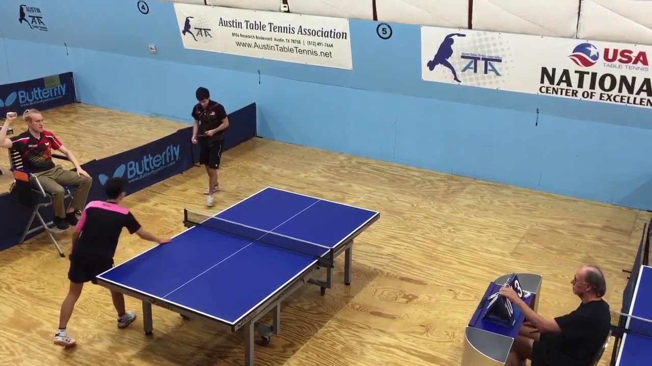 Austin Table Tennis Finals July 2016 Game 4 YouTube