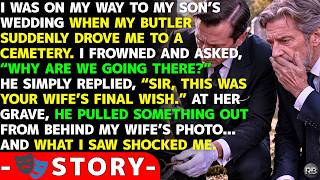 My Butler Took Me To My Wife’s Grave Instead Of My Son’s Wedding — What He Found Left Me Shocked screenshot 2