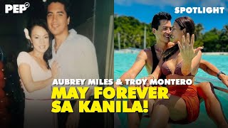 Aubrey Miles and Troy Montero on PEP Spotlight