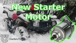 2005 Arctic Cat 400 Starter Motor Replacement