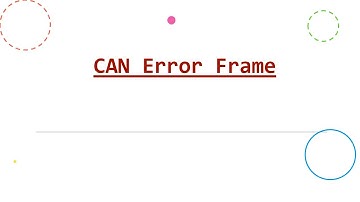 #MSOIS 7 - CAN Error Frame