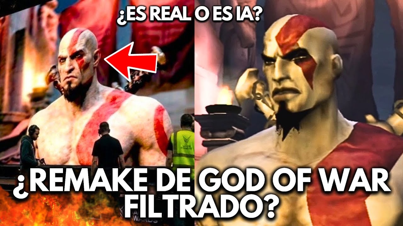 ¿Se viene un REMAKE de God of War? ¿Es Real o es IA? | Supuestas filtraciones