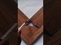 Precision woodworking in action, every cut made with pure skill and control #woodworking #carpentry