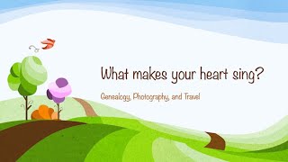"What Makes Your Heart Sing?" | Aaron Williams Sabbatical Presentation Part 1