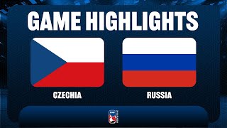 Czech Republic vs. Russia - 2018 IIHF Ice Hockey U18 World Championship