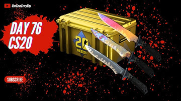 Opening a CS:GO case every day until i get a knife or gloves, CS20 Case, Day 76