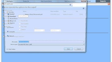 End of Year cash flow Reporting with Cashflow Manager Bookkeeping Program for Small Business