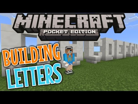 Minecraft 1.8 Banner Art - Letters of the Alphabet (Bor 