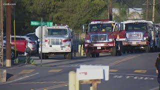 Crews Respond To Brush Fire Near Rainbow, Pala, Fallbrook Communities Some Evacuation Orders In Eff