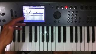 Korg M50: Importando programs e usando a função RPPR