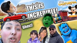 INCREDIBLE Family Disney Day!! Extreme CARS RIDE!