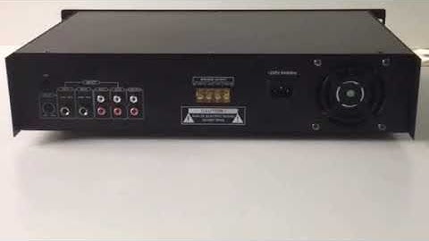 RH-AUDIO 100v Line Mixing Amplifier
