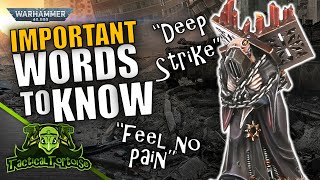 40k Words & Phrases Every Player Should Know