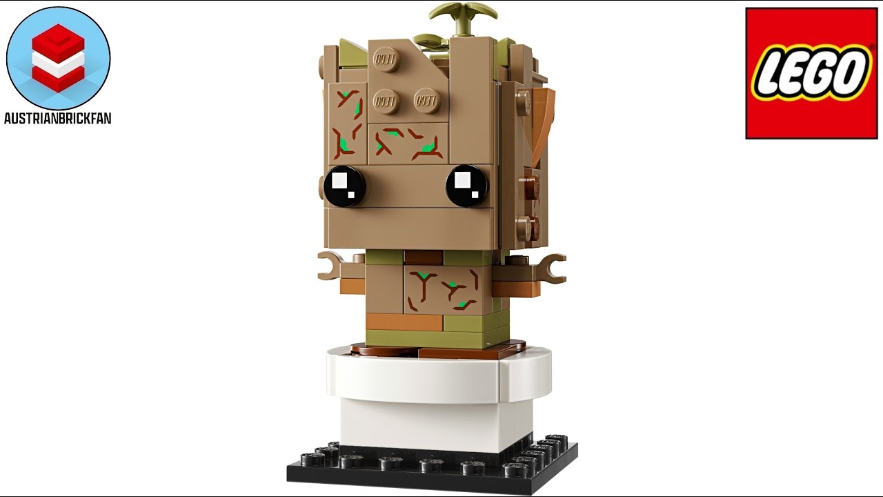 LEGO Marvel 40671 Potted Groot – LEGO Speed Build Review