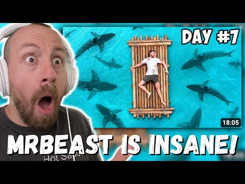 MRBEAST IS INSANE! MrBeast 7 Days Stranded At Sea (FIRST REACTION!)