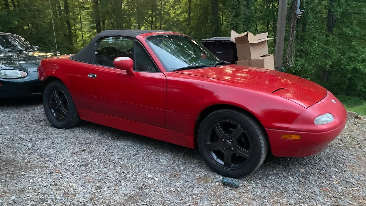 Mower Battery In A Miata?? YouTube