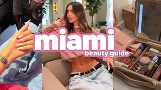 miami beauty guide ☁️ my favorite salons, brows & nails ⭐️ 
