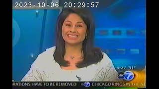 wls tv channel 7 chicago december 2010 am weekend newscast stacey baca