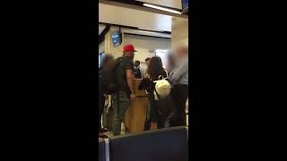 Couple freaks out at LAX