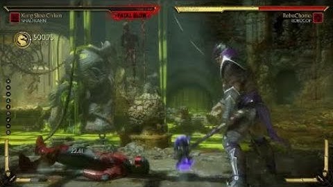 50% 1 bar corner  combo with Shao Kahn