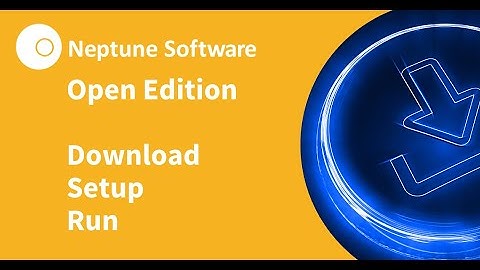 Neptune DXP Open Edotopm - Download, setup and run (MacOS)