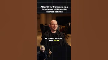 AI Cannot Build GitHub - This is Why | GitHub CEO Thomas Dohmke #github #ai